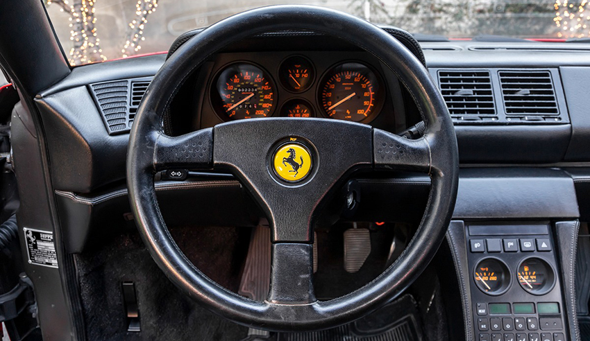 1989 Ferrari 348TB interior