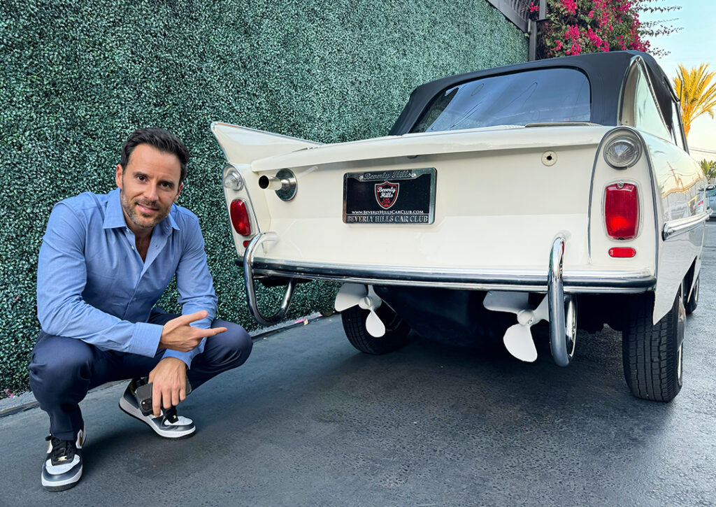 Amphicar 770 buyer Alex Manos