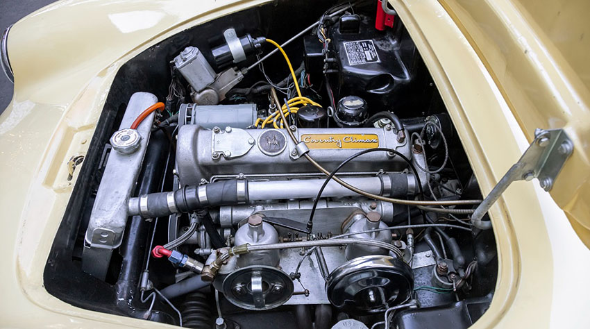 1960 Lotus Elite Type 14 LHD engine
