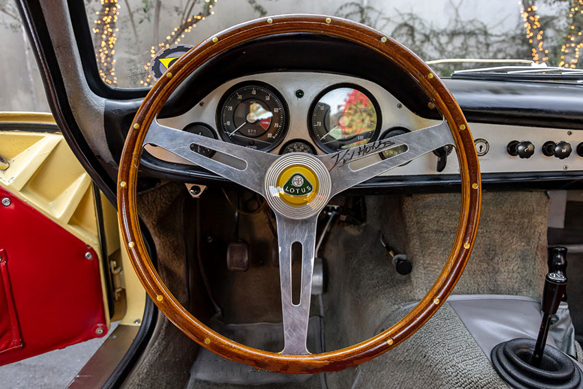 1960 Lotus Elite Type 14 LHD interior