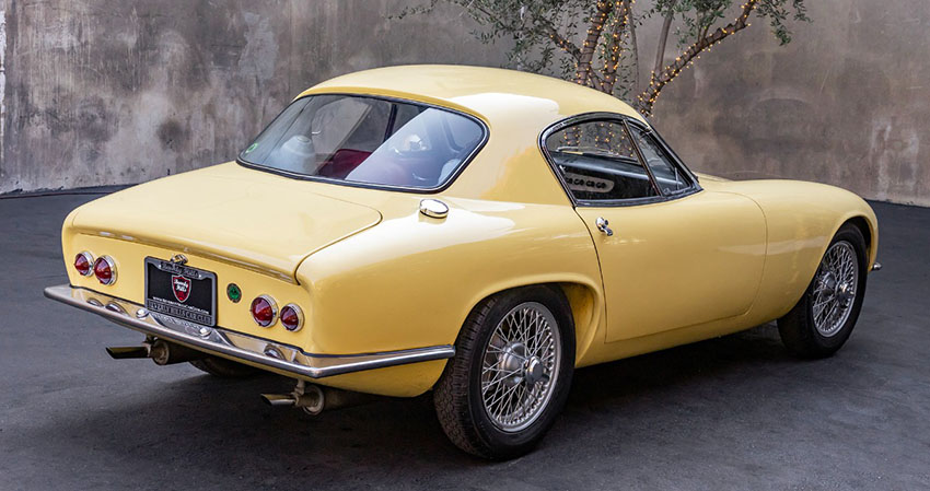 1960 Lotus Elite Type 14 LHD rear view