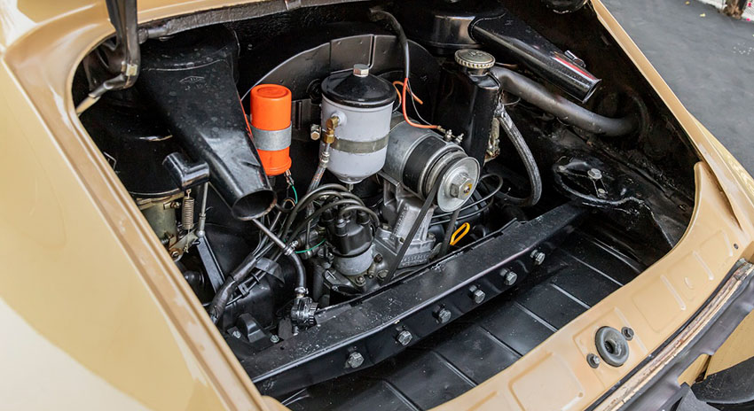 1969 Porsche 912 Coupe engine