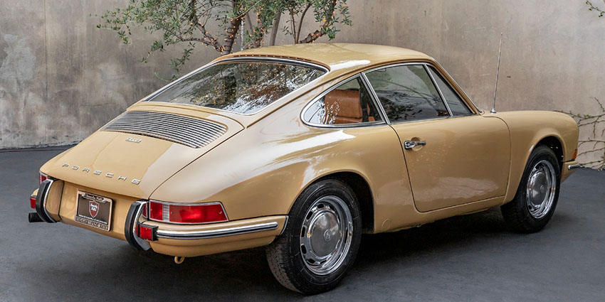 1969 Porsche 912 Coupe rear view