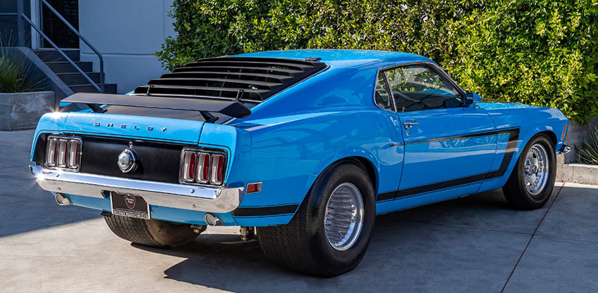1970 Ford Mustang Fastback Pro Street Hot Rod rear view