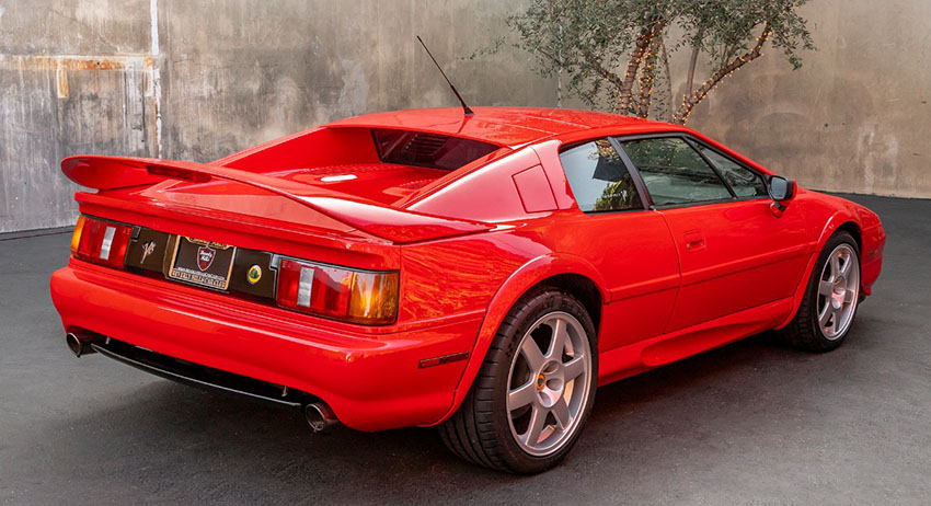1997 Lotus Esprit rear view