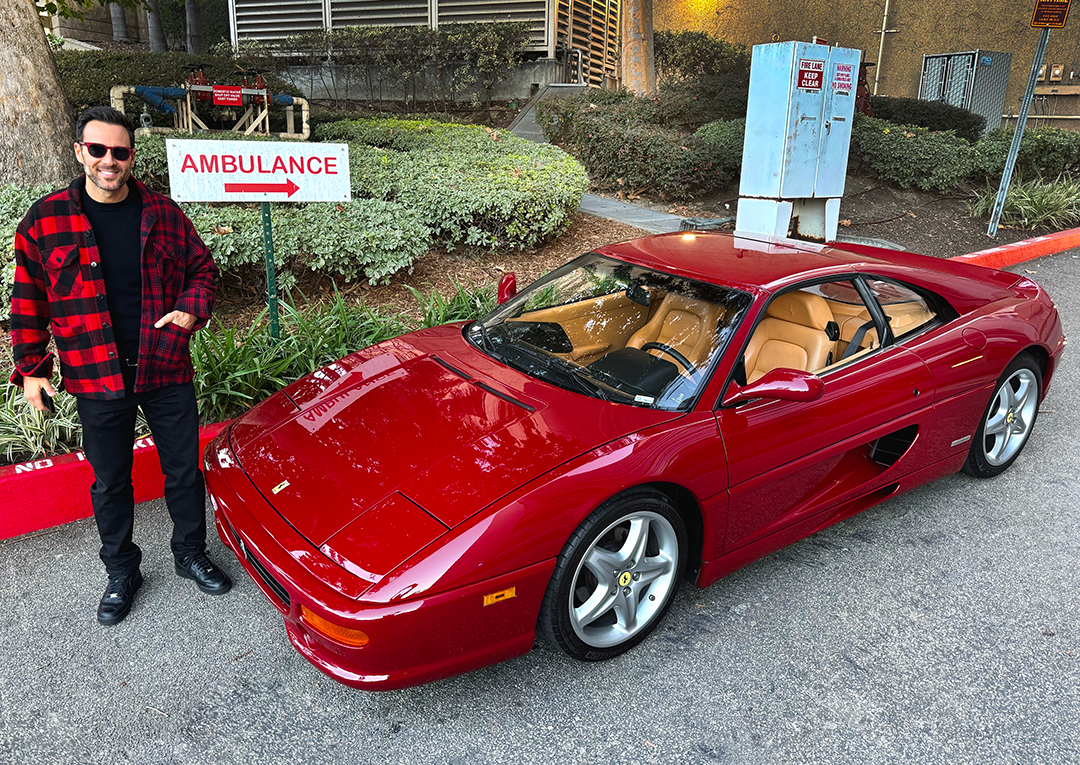 Ferrari F355 GTS F1 buyer Alex Manos