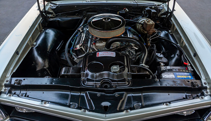 1967 Pontiac GTO Convertible engine