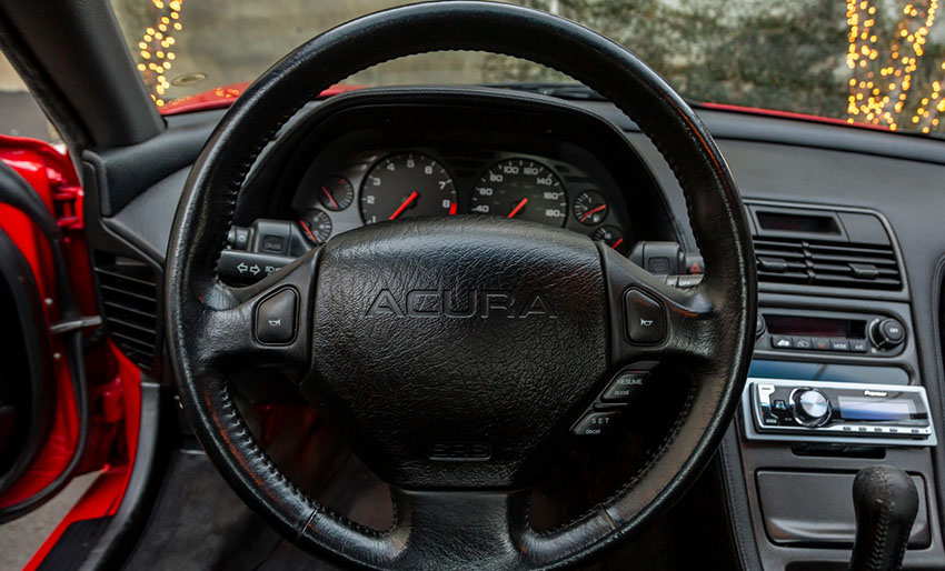 1992 Acura NSX 5-Speed interior