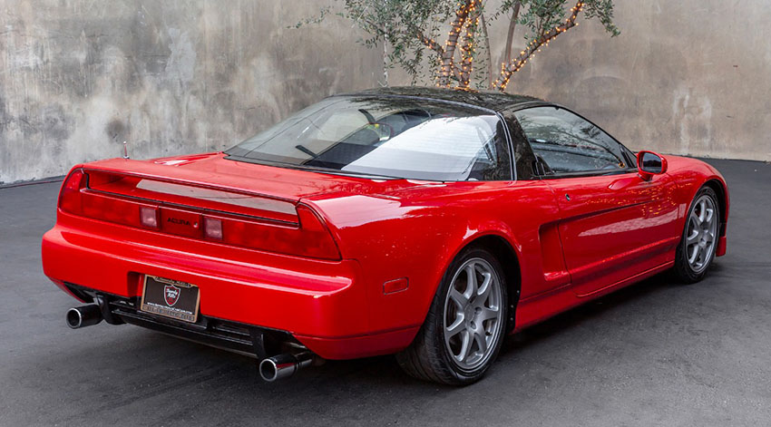 1992 Acura NSX 5-Speed rear view