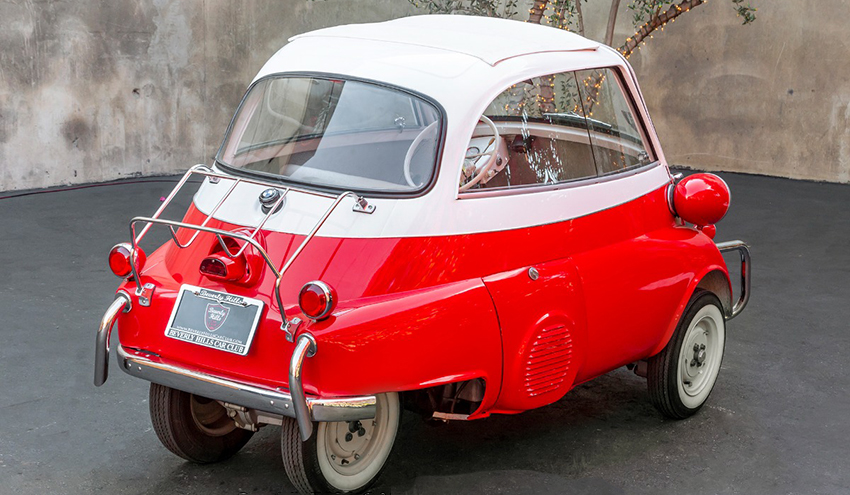 1957 BMW Isetta 300 rear view