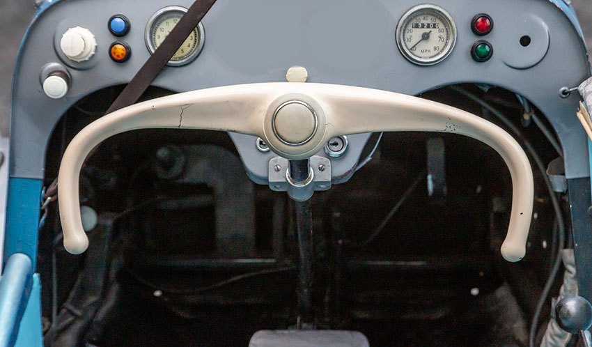 1960 Messerschmitt KR200 Bubble Top interior