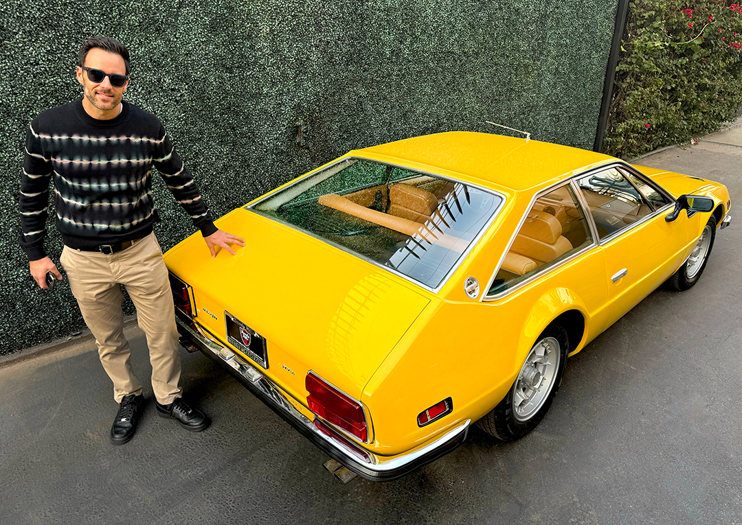 1973 Lamborghini Jarama 400 GT buyer Alex Manos