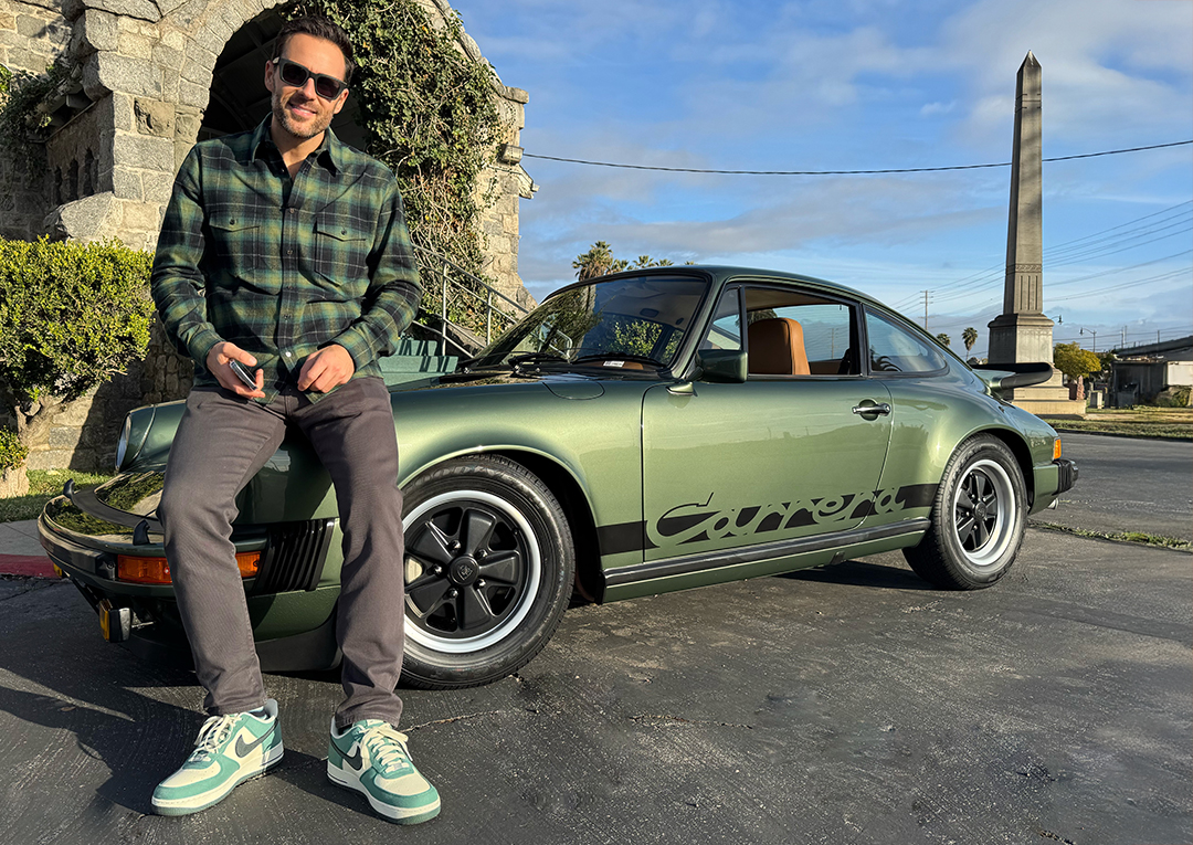 1975 Porsche 911 Carrera Sunroof Coupe buyer Alex Manos