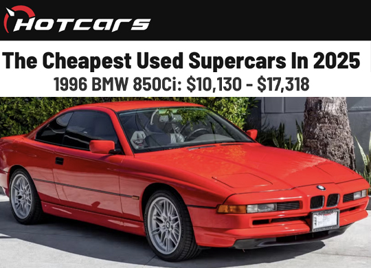Hotcars 1996 BMW 850Ci for sale