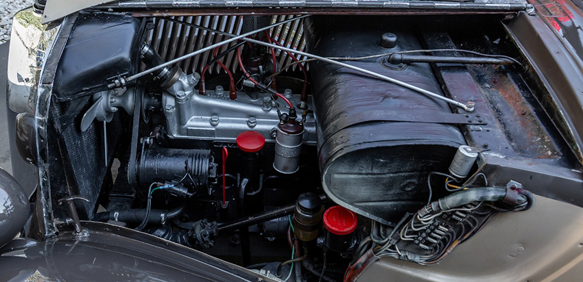 1939 Mercedes-Benz 170V Cabriolet B engine