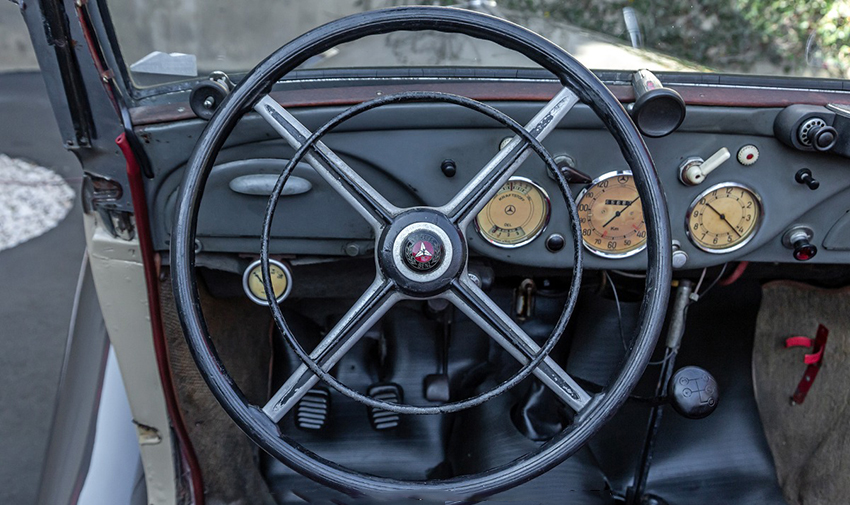 1939 Mercedes-Benz 170V Cabriolet B interior