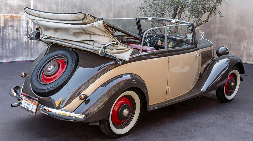 1939 Mercedes-Benz 170V Cabriolet B rear view