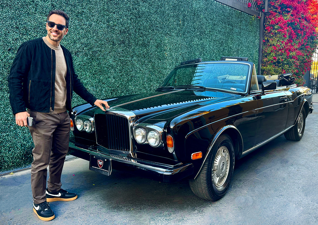 1991 Bentley Continental Convertible buyer Alex Manos