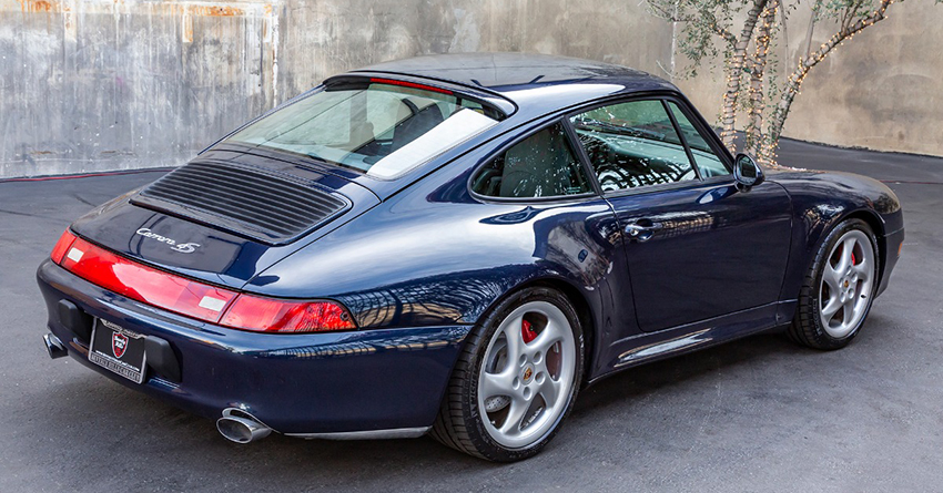 1998 Porsche 993 Carrera 4S rear view