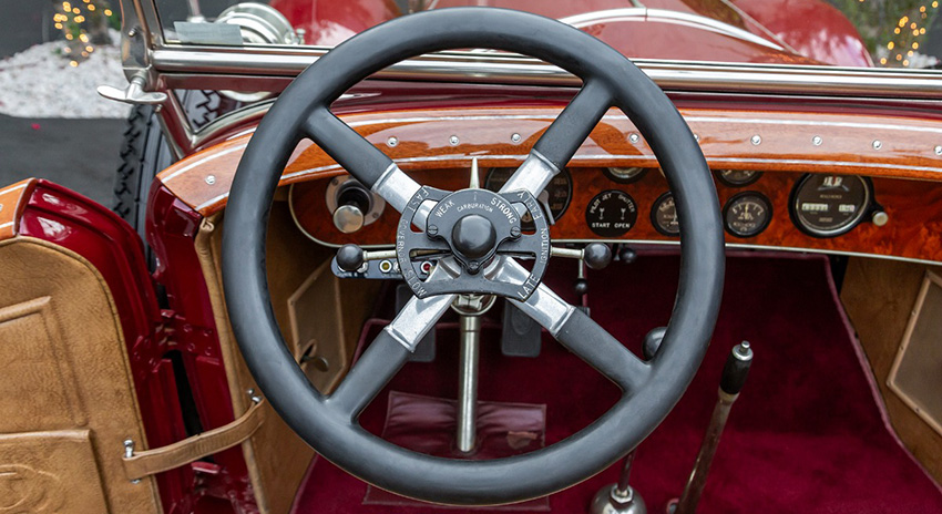 1925 Rolls-Royce Springfield Silver Ghost interior