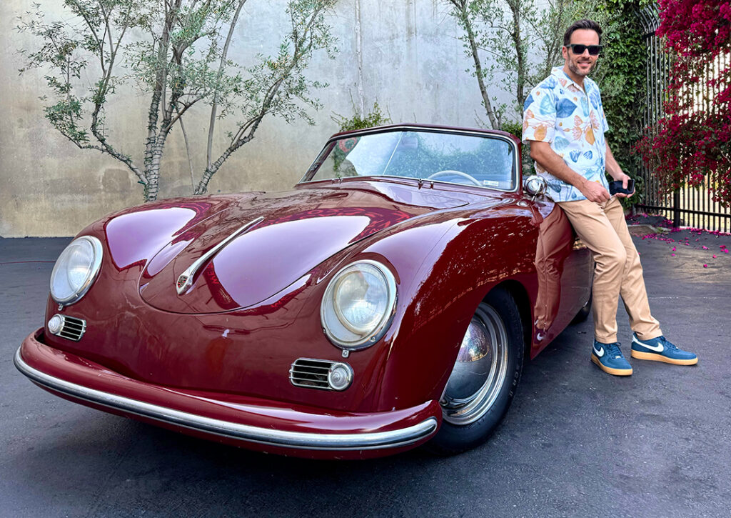 1955 Porsche 356 Pre-A Bent Window Cabriolet buyer Alex Manos