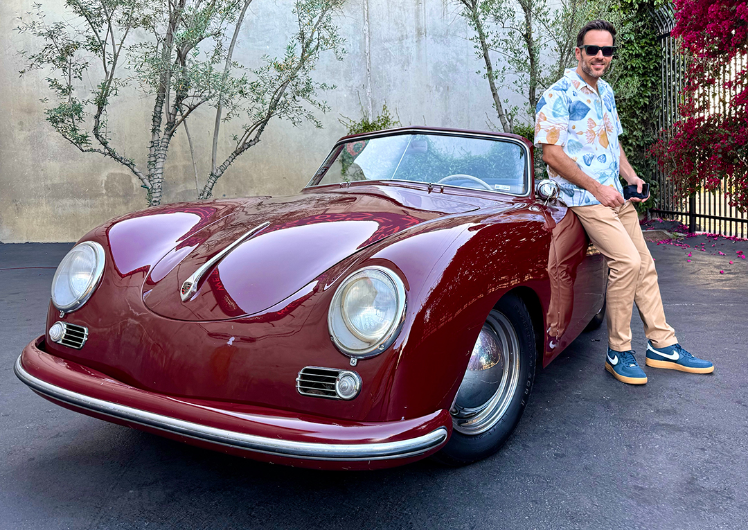 1955 Porsche 356 Pre-A Bent Window Cabriolet buyer Alex Manos