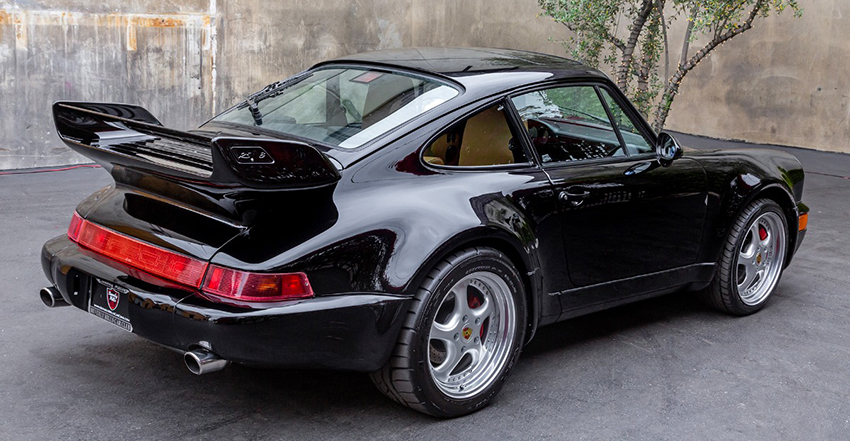 1992 Porsche 964 Turbo US Sunroof Coupe rear view