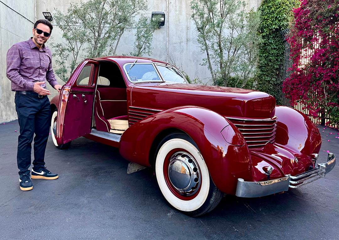 1936 Cord 810 Westchester Sedan buyer Alex Manos