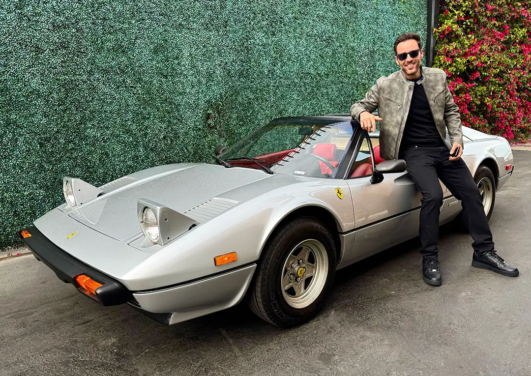 BEST-MODEL 9706 Ferrari 308 GTS Spider – Voiture Miniature Tom Selleck Magnum