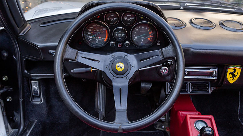 1980 Ferrari 308 GTSI interior