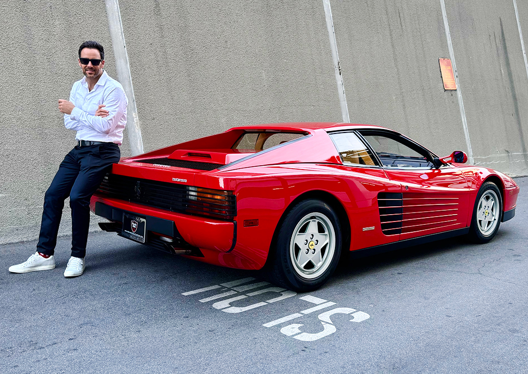 1988 Ferrari Testarossa buyer Alex Manos