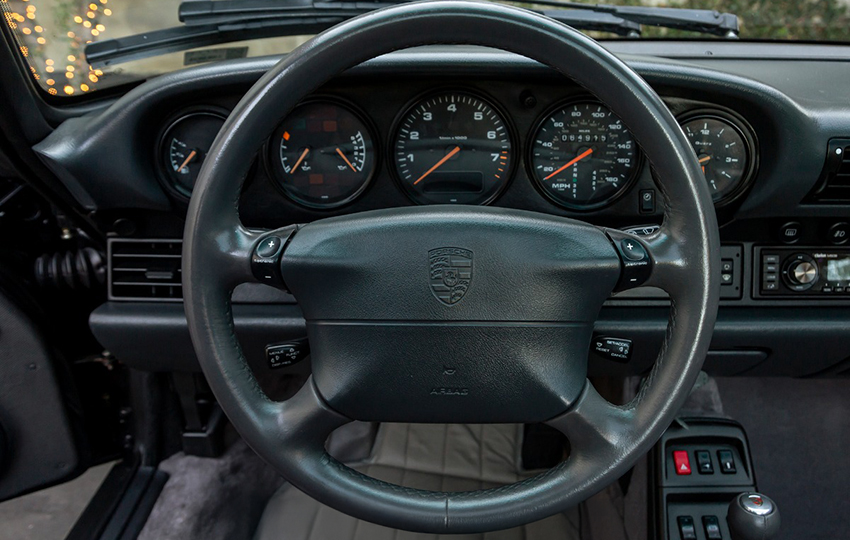 1997 Porsche 993 Targa interior