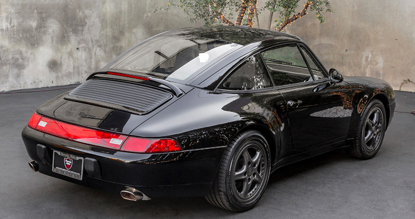 1997 Porsche 993 Targa rear view