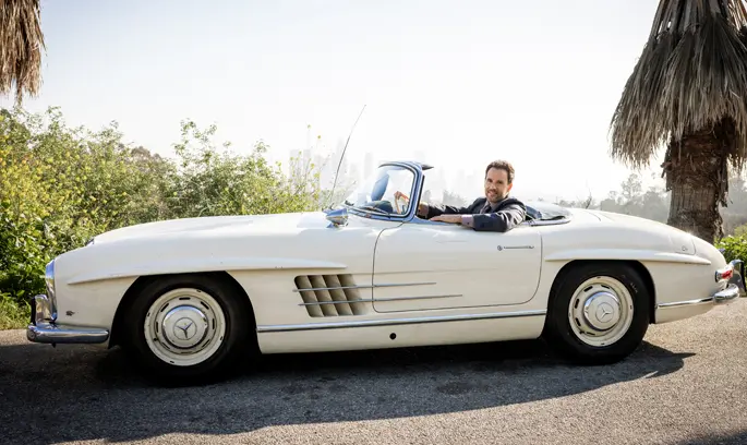 Benz 300SL club グリルバッジ Mercedes-Benz 300SL. 1:8 scale model kit, Agora Models