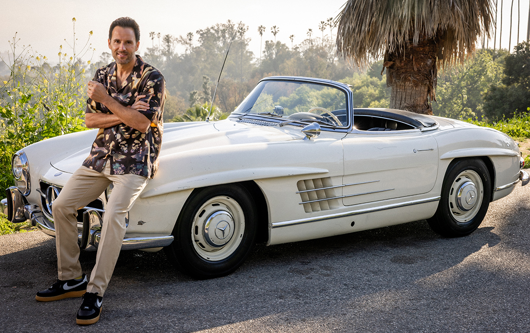 classic 300SL roadster beverly hills car club