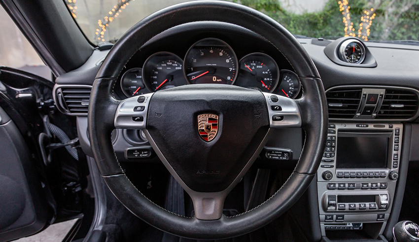 2005 Porsche 997 Carrera Coupe 6-Speed interior