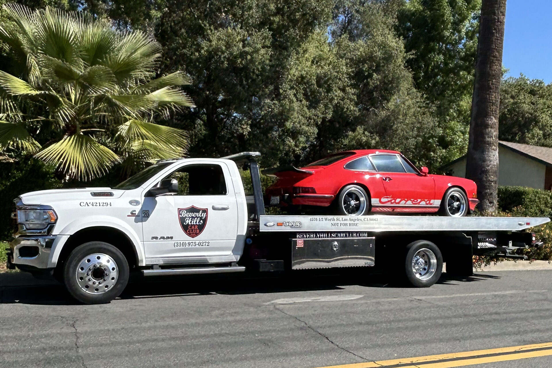 a BHCC pickup truck