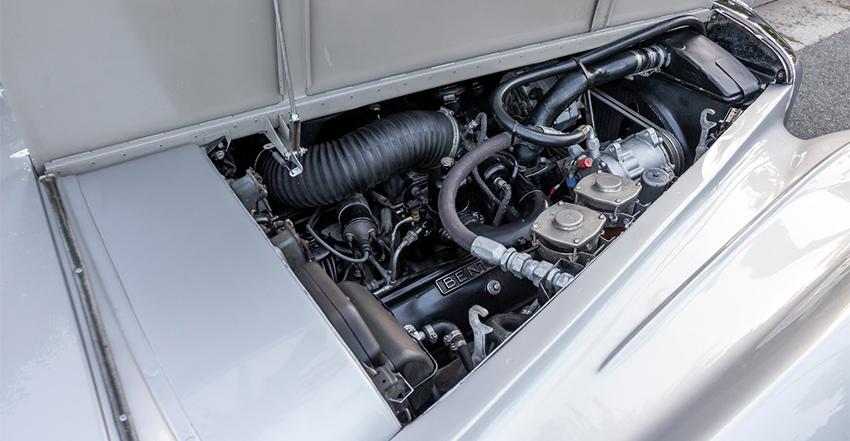 1960 Bentley S2 Continental Sport Saloon Left-Hand-Drive engine