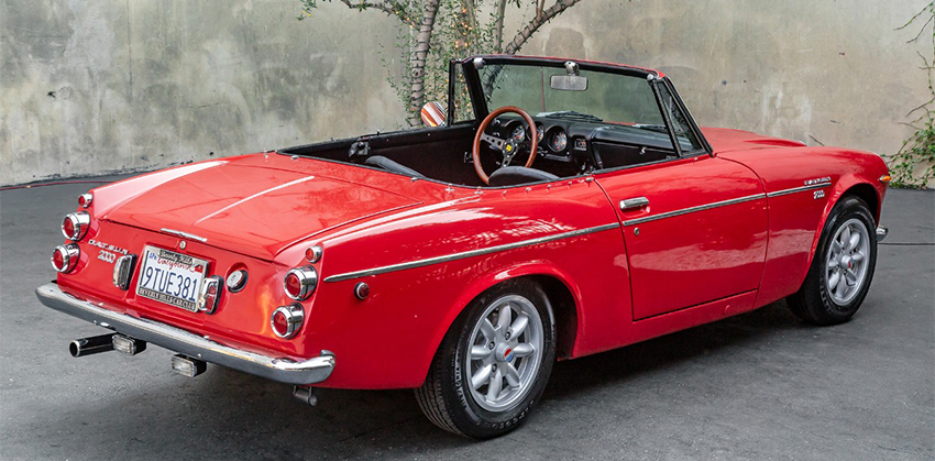 1969 Datsun 2000 Roadster 5-Speed rear view