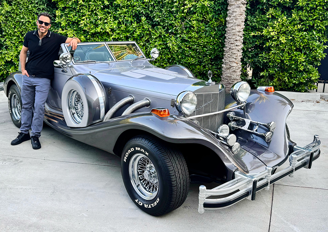 1980 Excalibur Series IV Phaeton buyer Alex Manos