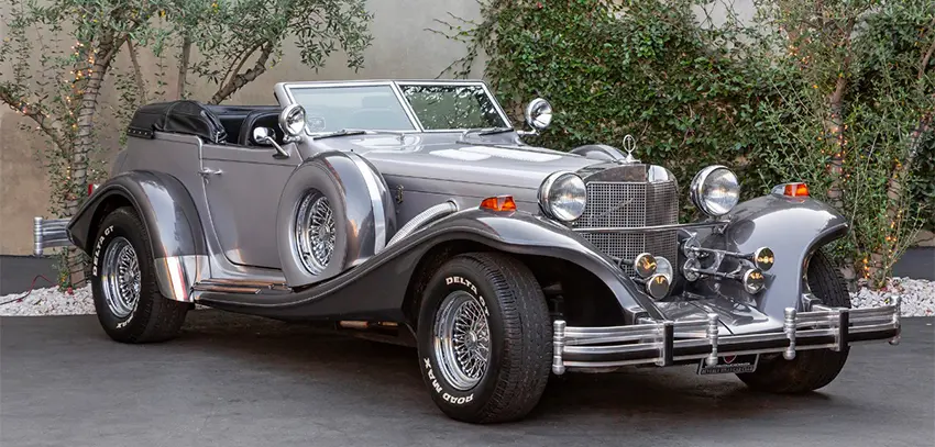 Car Tales: Stainless Steel, Excalibur Series IV Phaeton