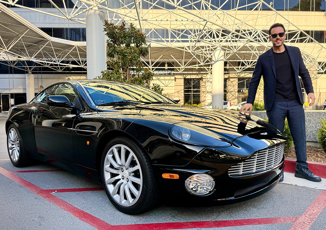 2003 Aston Martin Vanquish V12 buyer Alex Manos