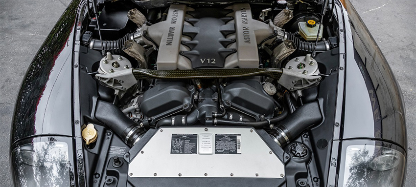 2003 Aston Martin Vanquish v12 engine