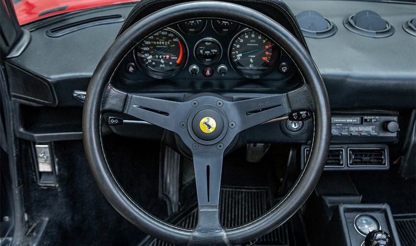 1980 Ferrari 308GTSi interior