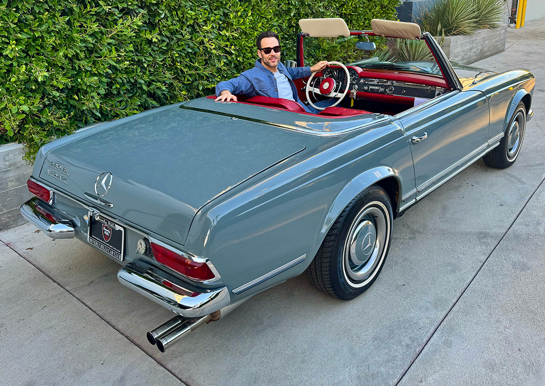 1965 Mercedes-Benz 230SL Pagoda buyer Alex Manos