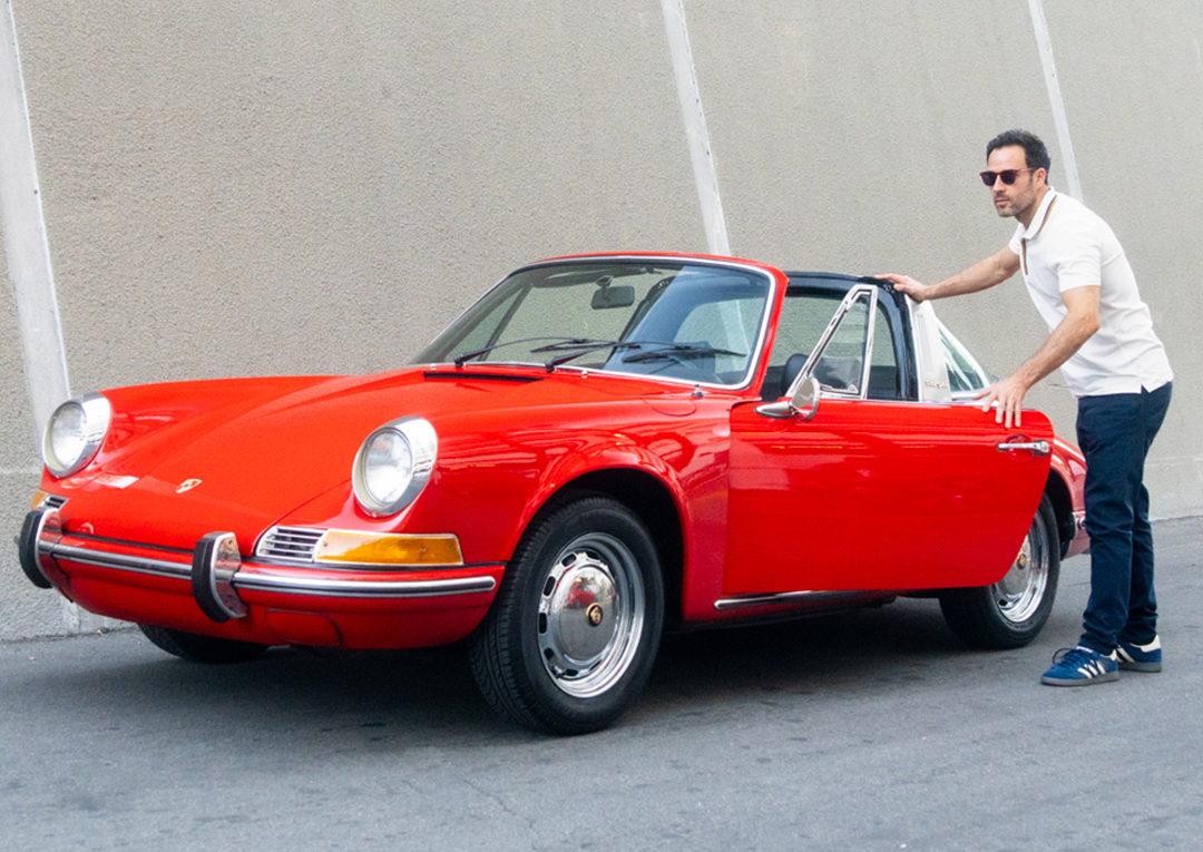 1970 Porsche 911 Targa buyer Alex Manos