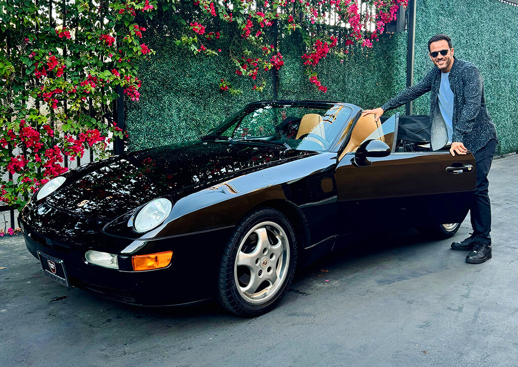 1993 Porsche 968 Cabriolet 6-Speed buyer Alex Manos