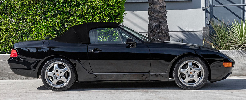 1993 Porsche 968 Cabriolet 6-Speed side view