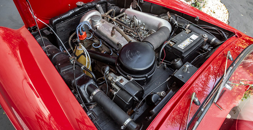 1959 Mercedes-Benz 190SL Right-Hand-Drive engine
