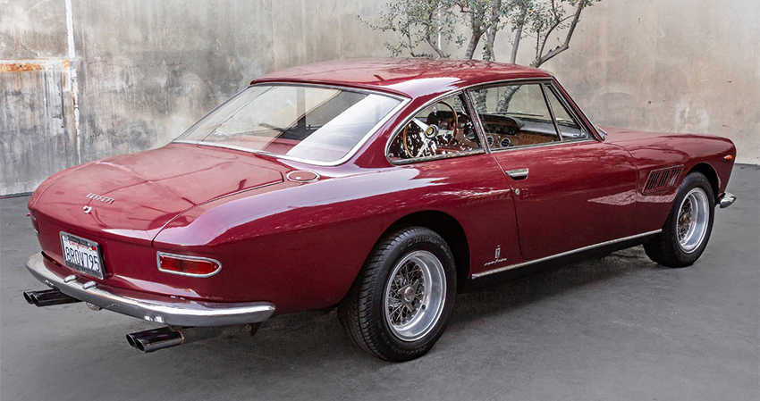 1965 Ferrari 330GT 2+2 Series II 5-Speed rear view